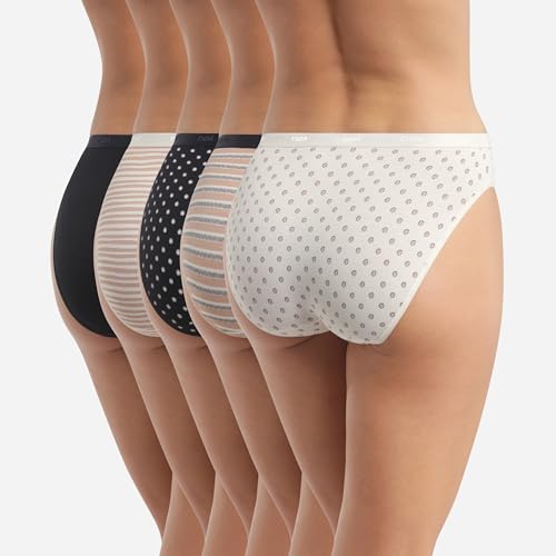 DIM Pockets Slip Donna x5 Cotone Nero S