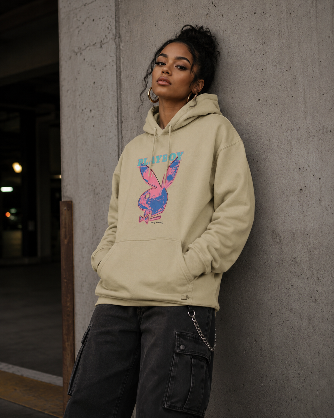 Playboy January 1986 felpa hoodie pop art unisex