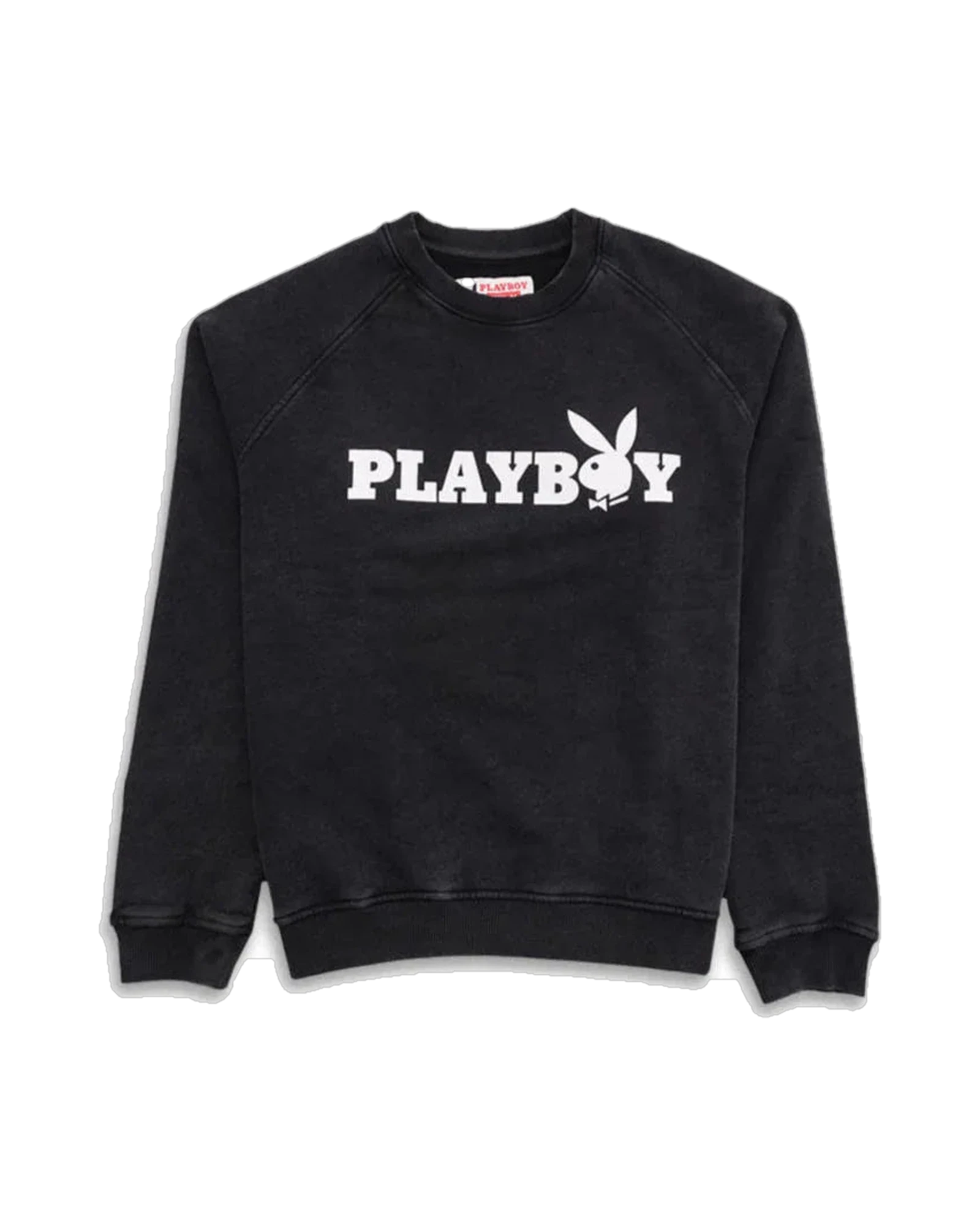 Playboy Masthead felpa nero vintage unisex cotone