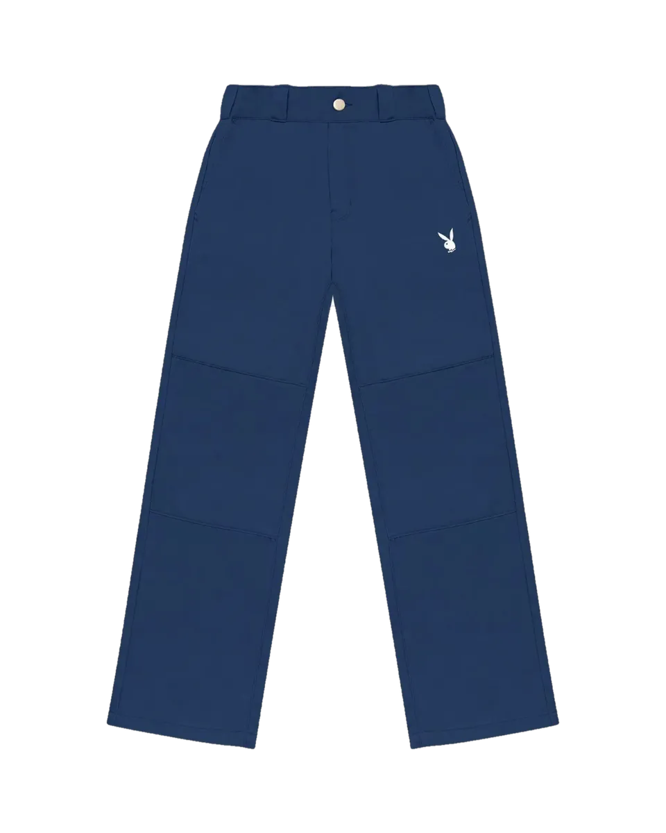 Playboy Ex-Boyfriend pantaloni blu vita alta