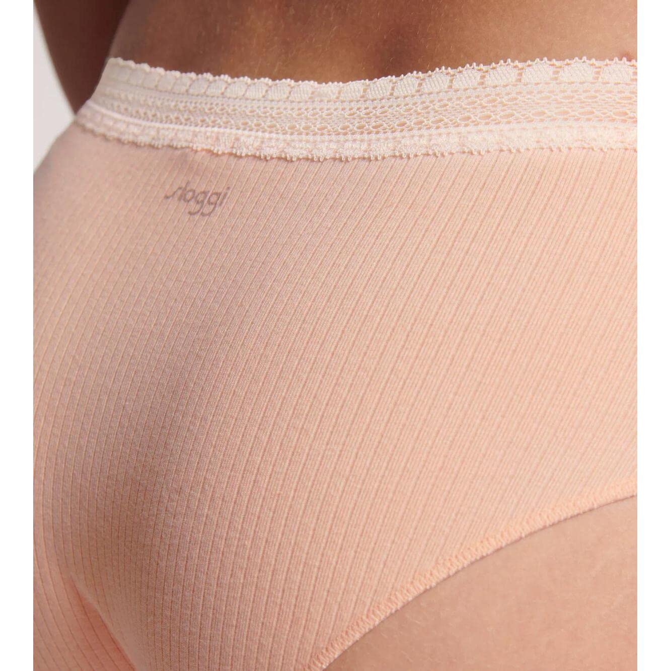 sloggi GO Ribbed Slip Hipster Donna x2 Cotone Bio