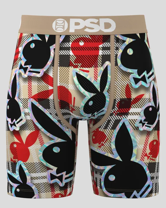 Playboy x PSD Checkmate boxer uomo microfibra multicolore