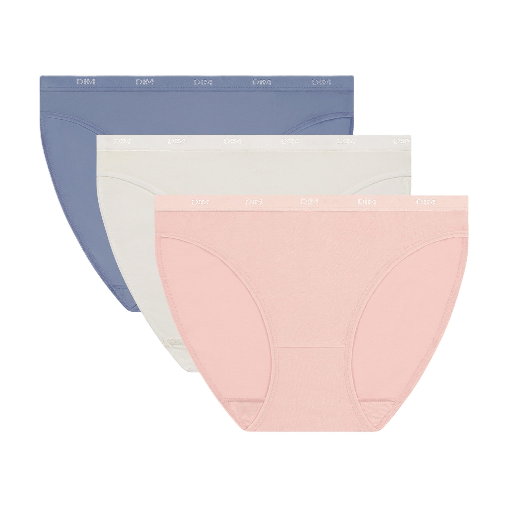 DIM Pockets bikini slip donna x3 S cotone elasticizzato
