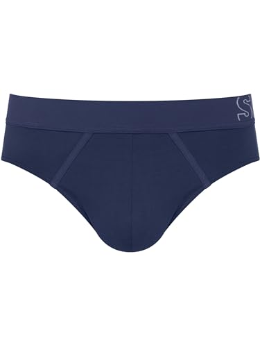 Sloggi SLG Briefs Slip Uomo Nero Blu cotone morbido