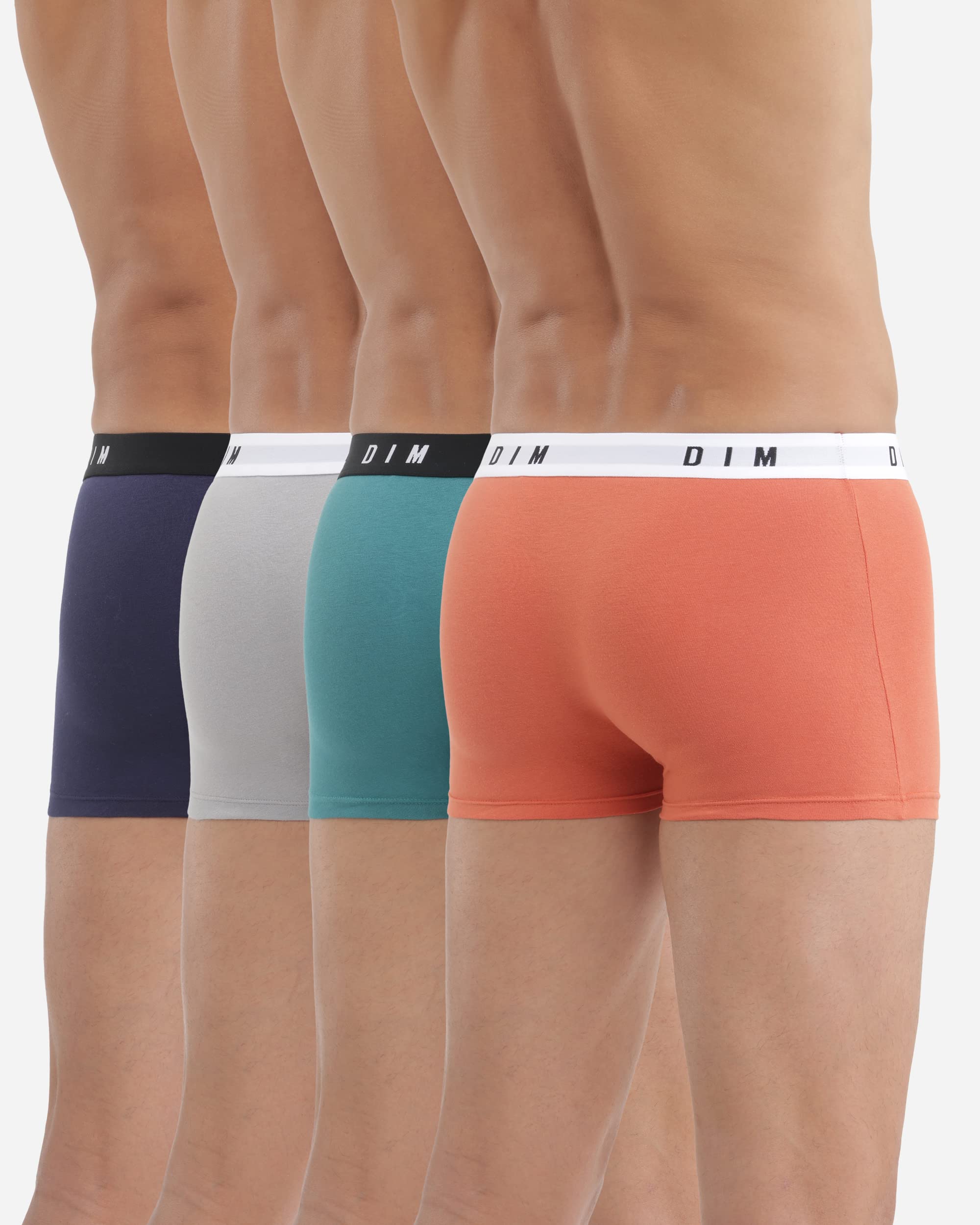 DIM boxer pantalone uomo 4 pezzi cotone elasticizzato