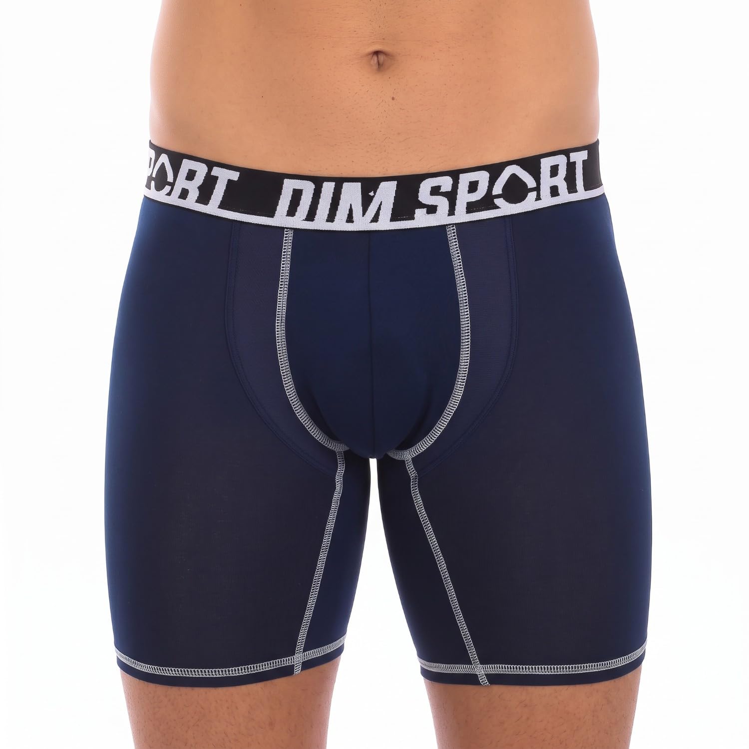 DIM Move Sport Micro boxer lungo uomo x2 L nero