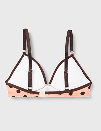 Dim Pockets Reggiseno Bambina Pois Chocolat x1 Cotone