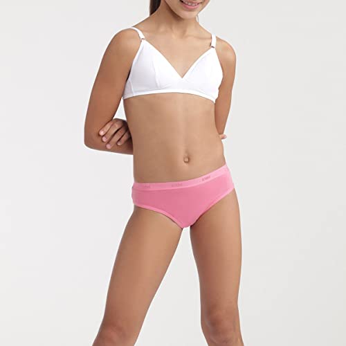 DIM Les Pockets slip bambina cotone pacco 6 colorati