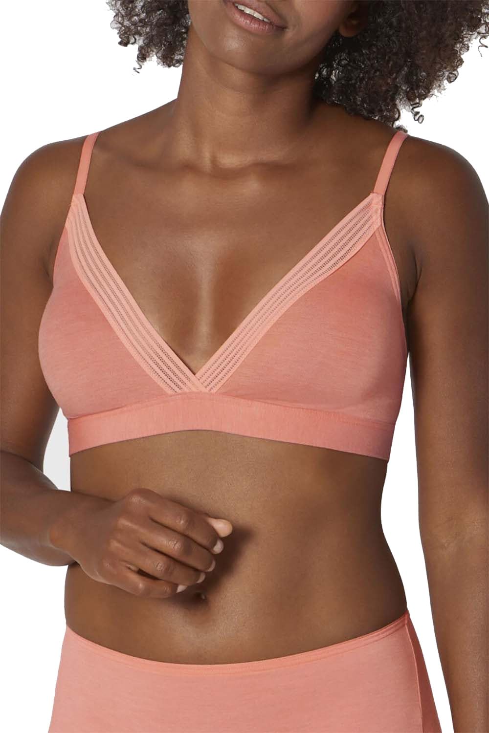 sloggi Wow Embrace bralette senza ferretto arancione