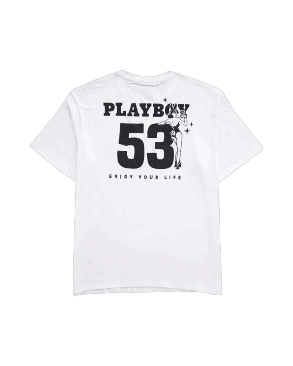 Playboy PB 53 Tee t-shirt cotone nera