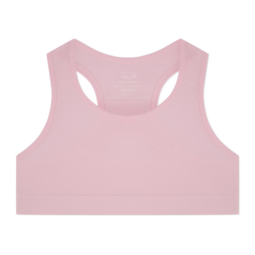 René Rofé Girls bralette bambina 2-pack M rosa sportiva