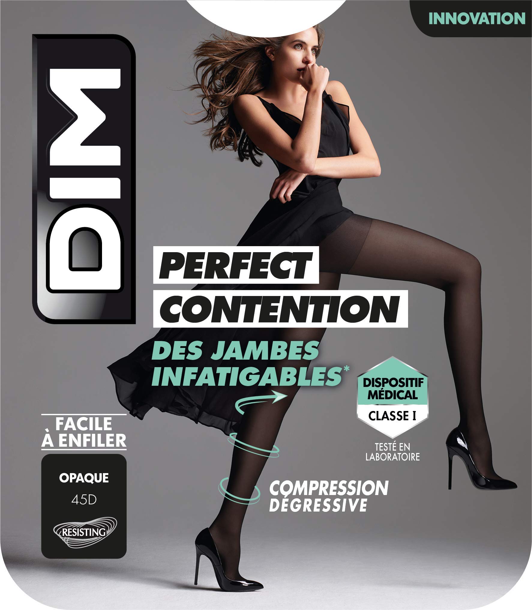 DIM Plumetis Collant Contenitivo Donna S 25 Denari