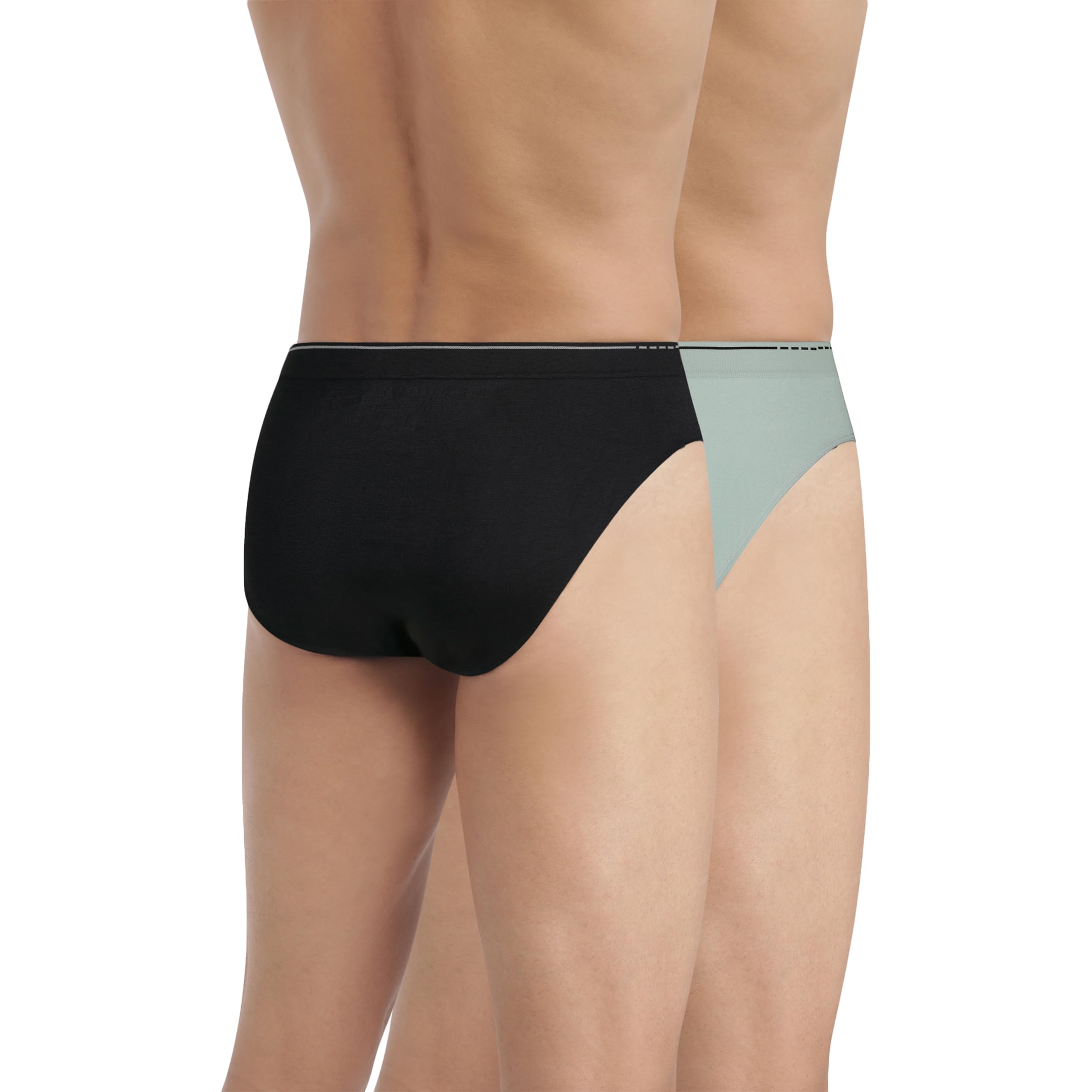 DIM Senza Cuciture Cotone slip uomo x2 sostegno naturale