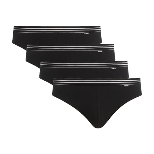 Dim Ecodim Slip Uomo XXL Nero x6 Cotone Stretch