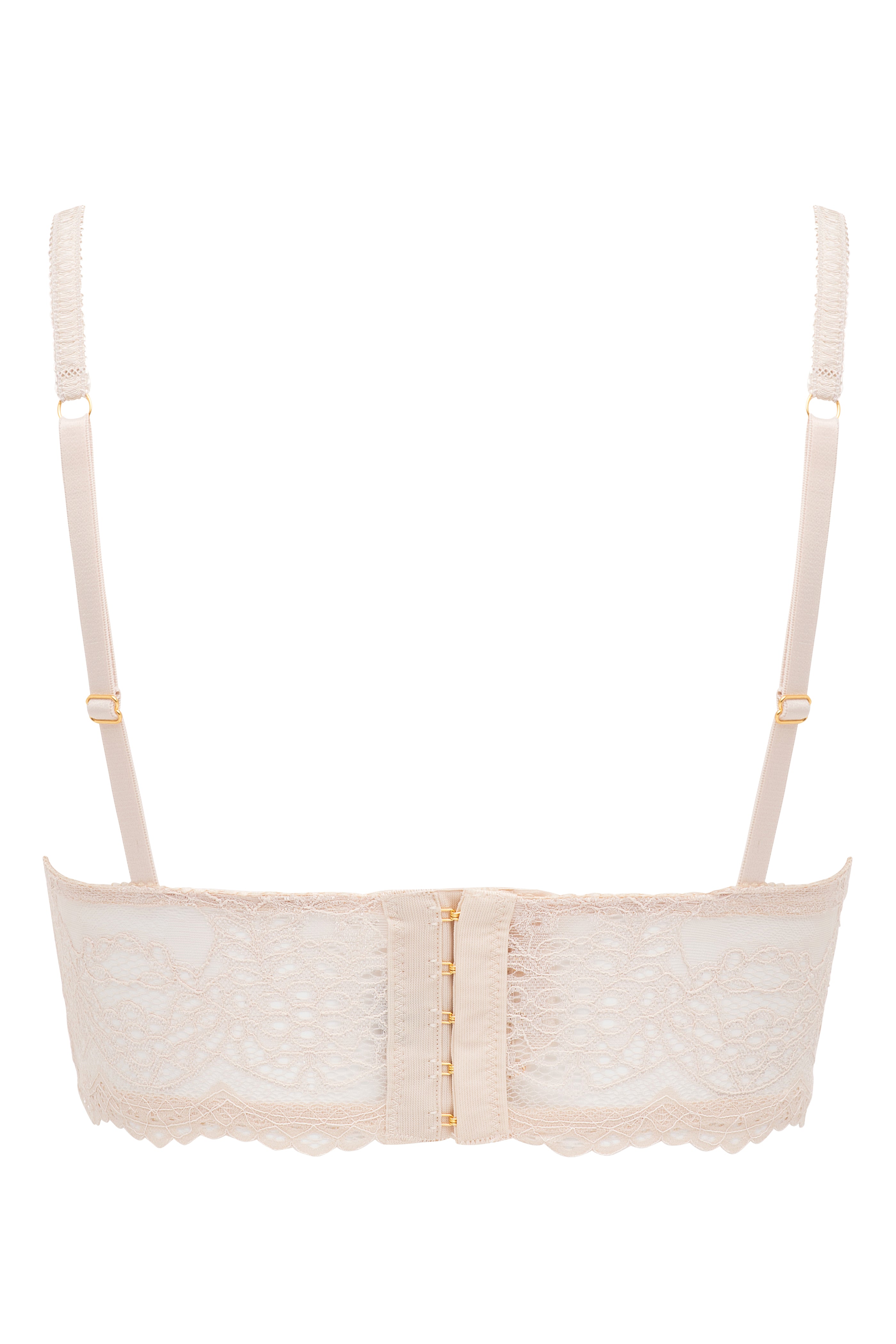 René Rofé Lace Longline Reggiseno 2 Pezzi in Pizzo