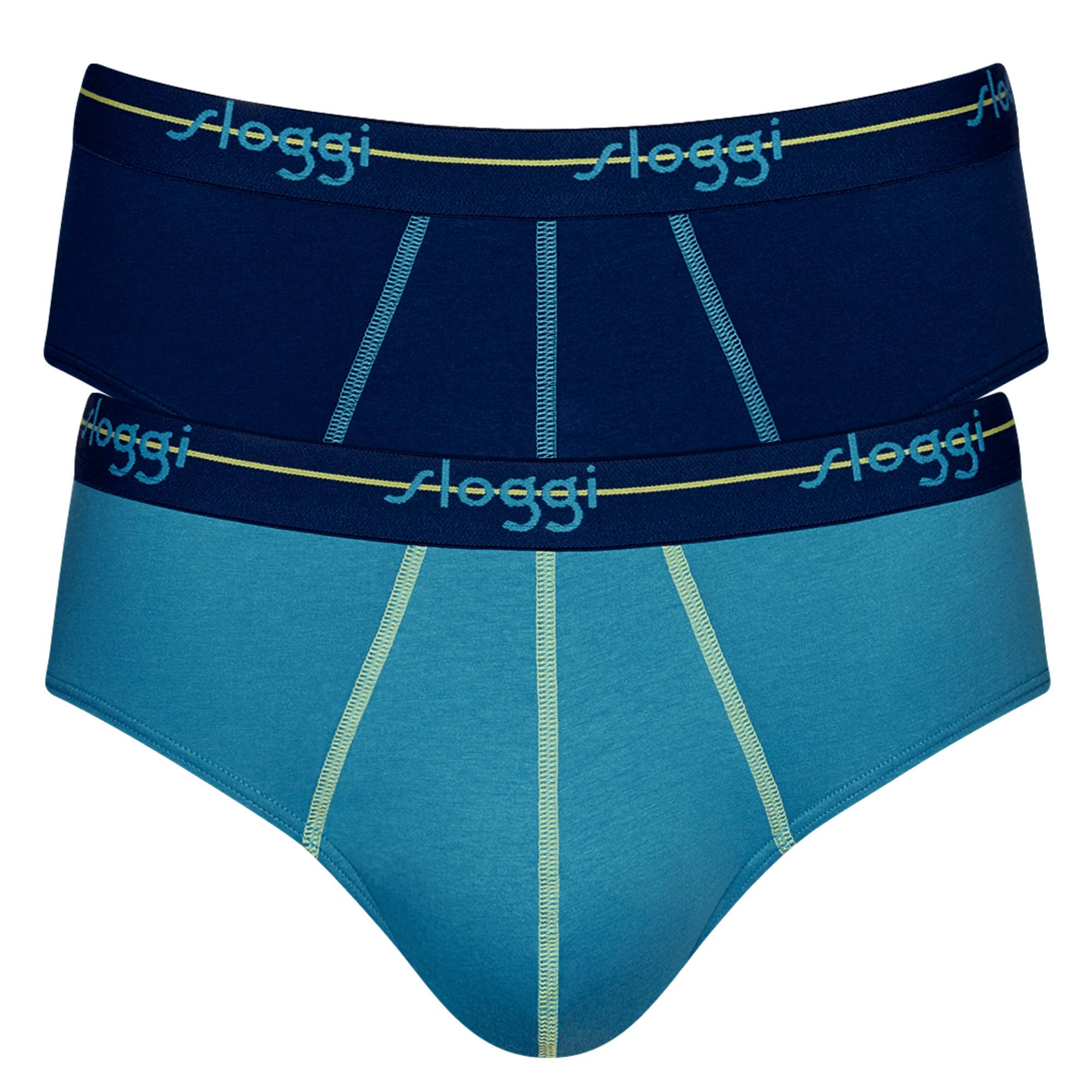 Sloggi Start Midi Boxer Uomo 2 Pezzi Cotone Elasticizzato