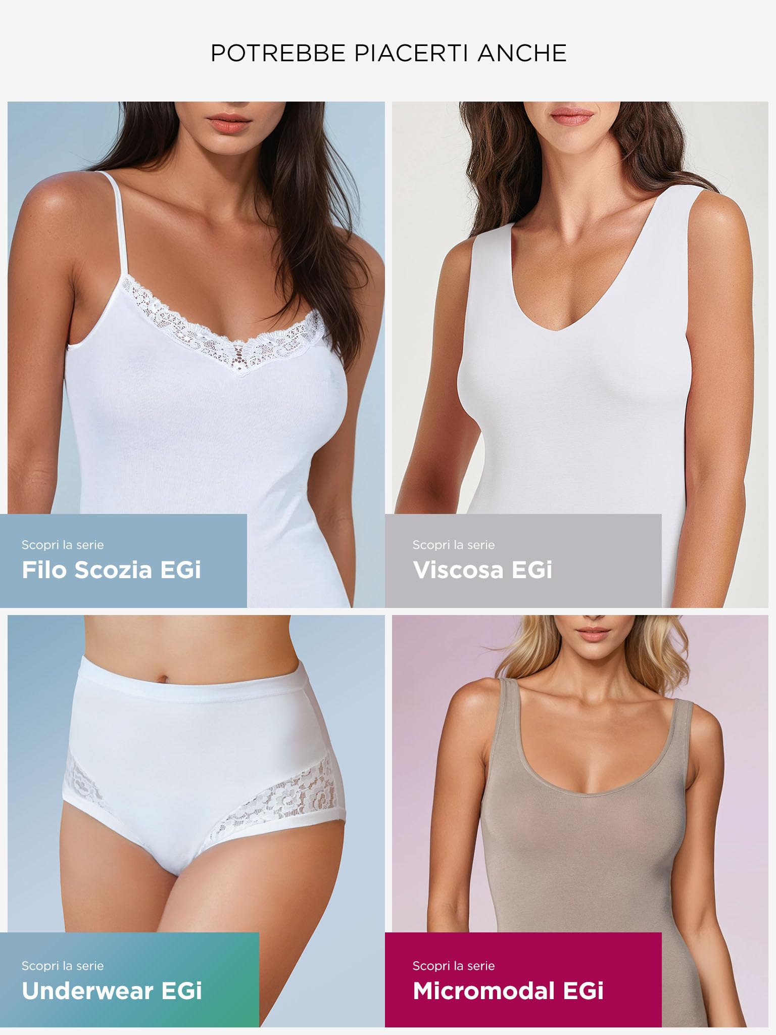 Egi 1140 maglia manica lunga S bianca micromodal