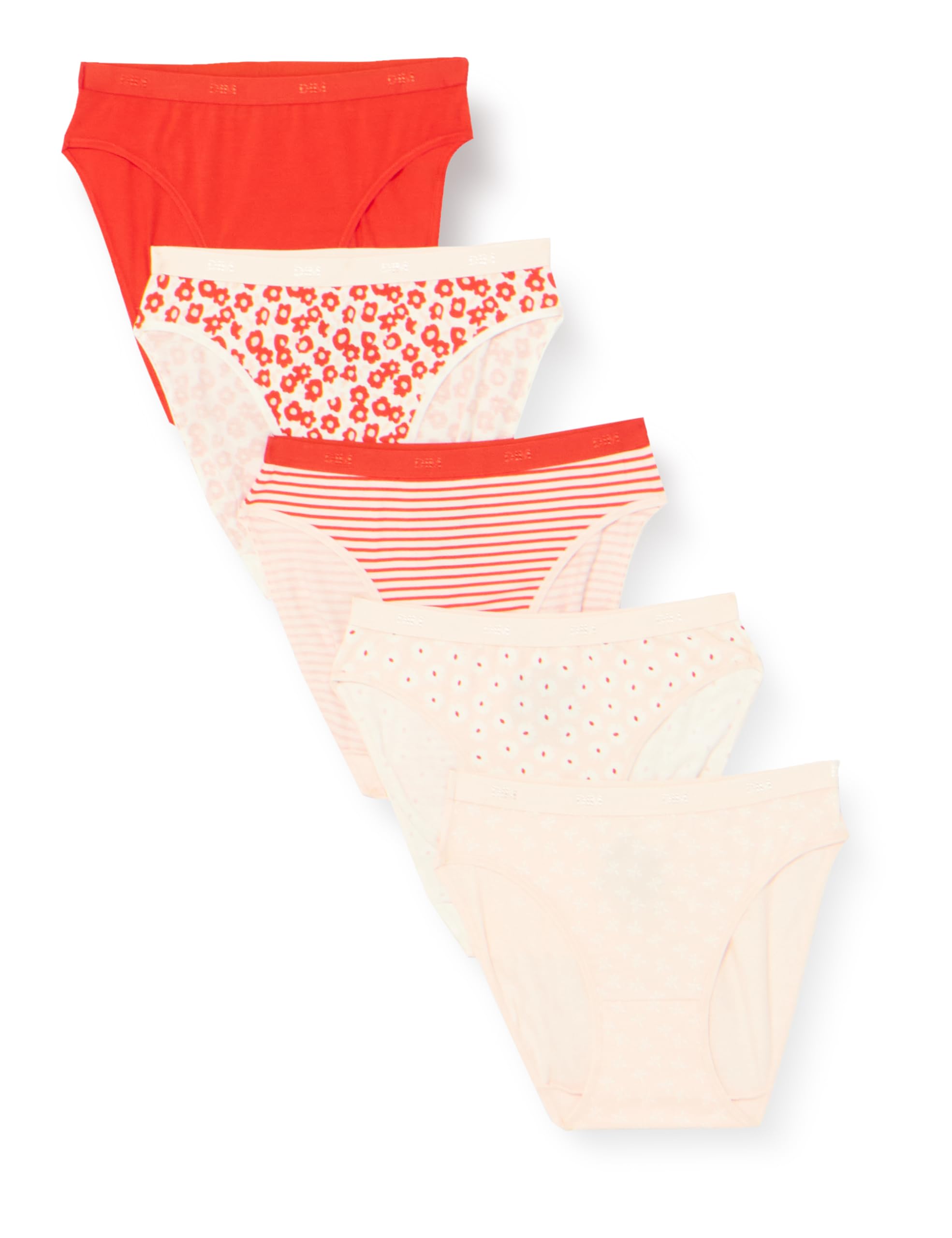 DIM Bikini slip cotone donna pacco 5