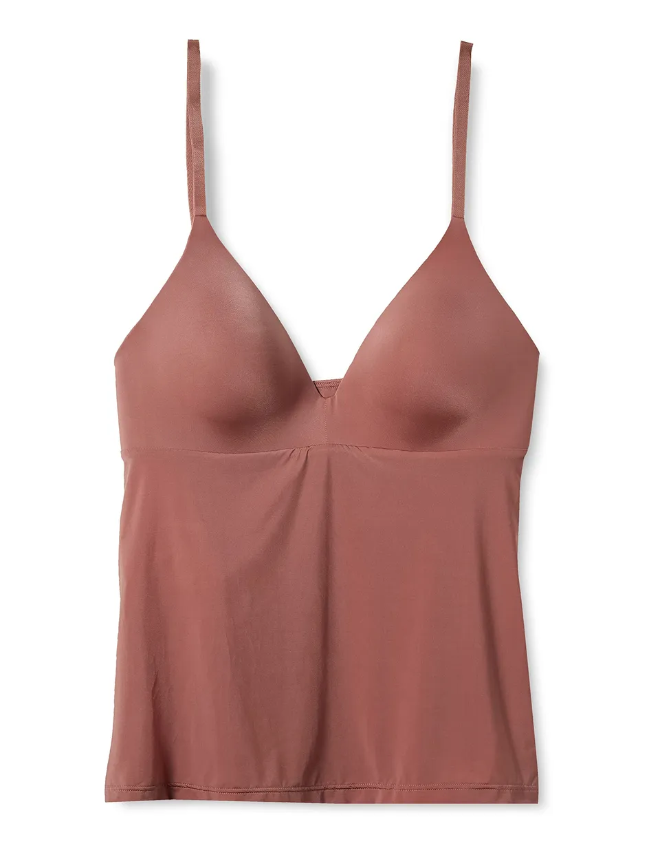 Sloggi WOW Comfort 2.0 bra shirt donna cacao senza ferretto