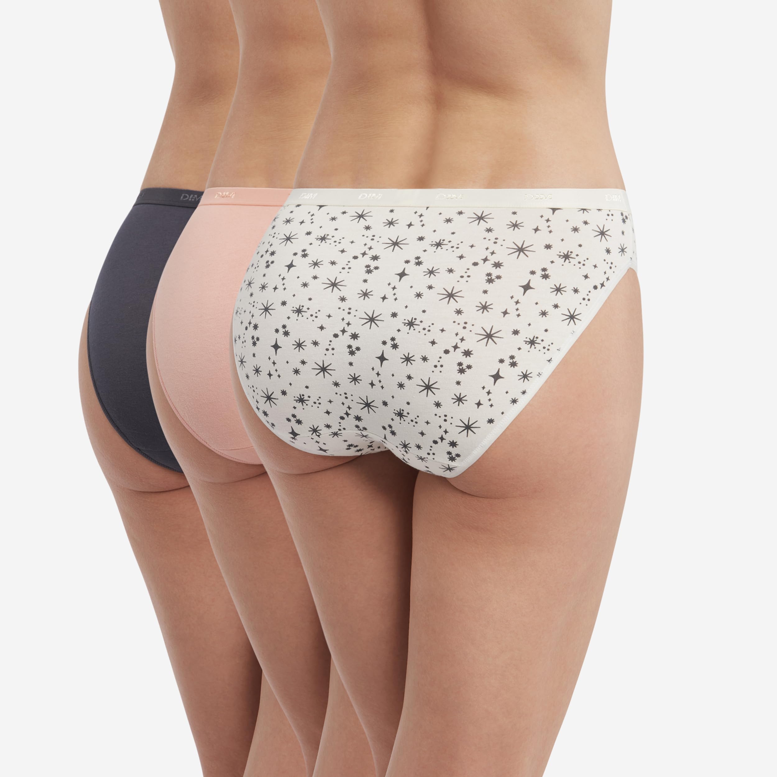 Dim Les Pockets Coton Confortable boxer x3 Lot Astro cotone