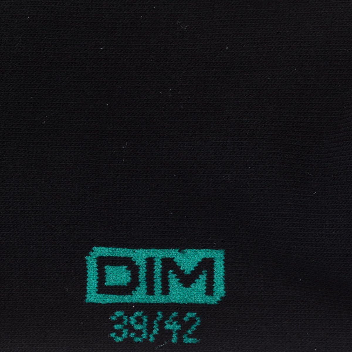 Dim Coton Comfort calzini uomo corti 3 paia neri cotone