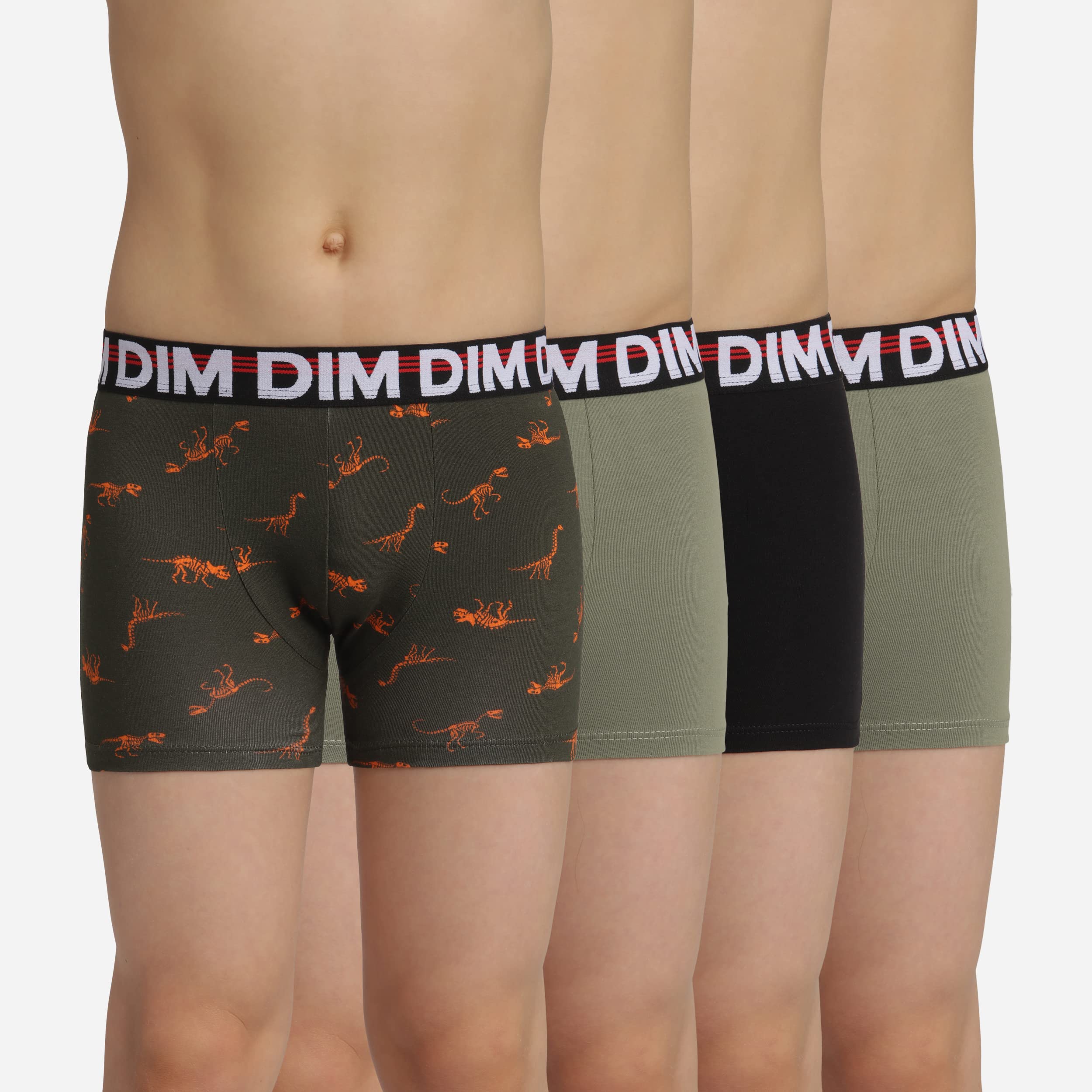 DIM Ecodim Boxer Bambino Cotone x4 Multicolor 10 Anni
