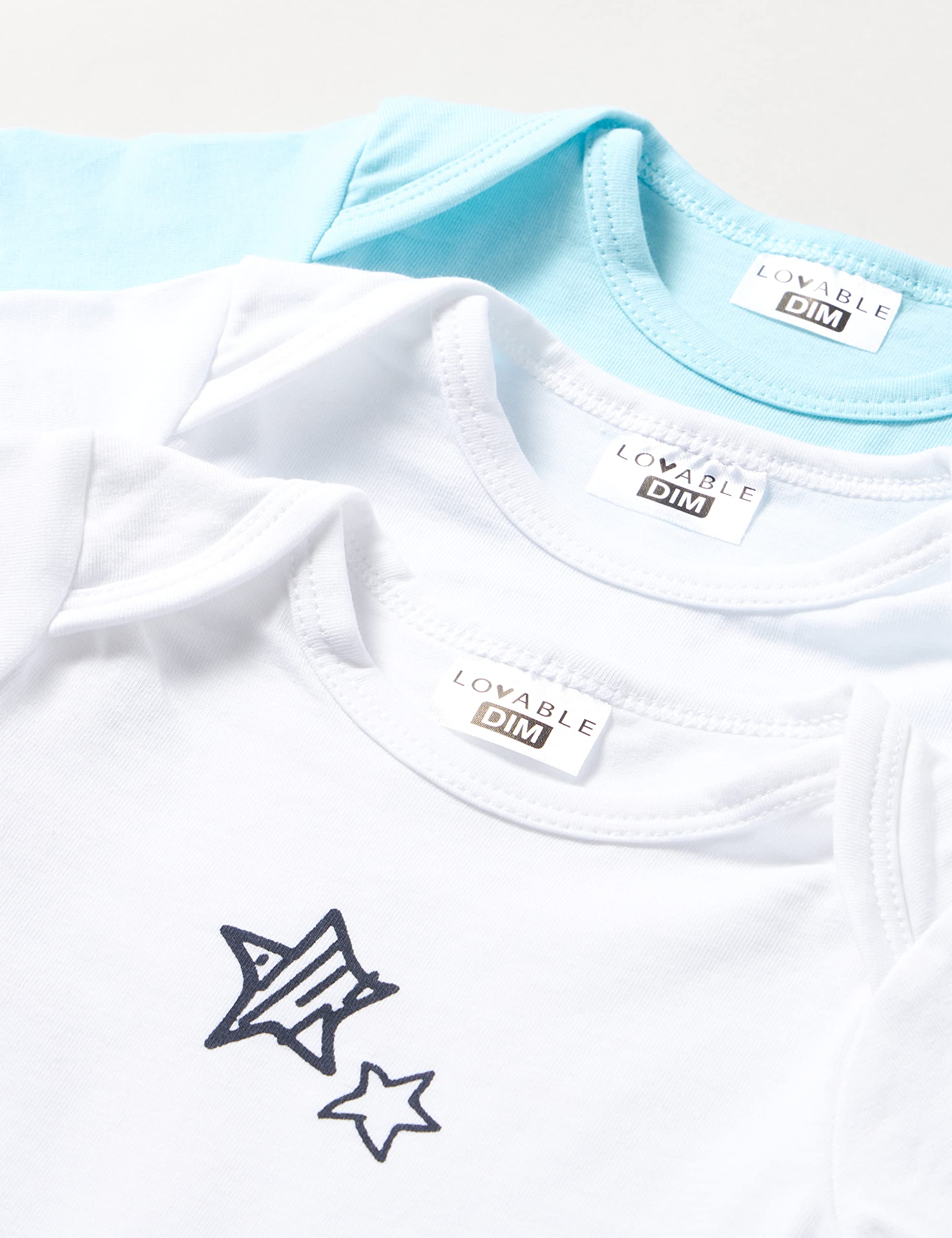 DIM Baby Body Neonato x6 Misto Cotone