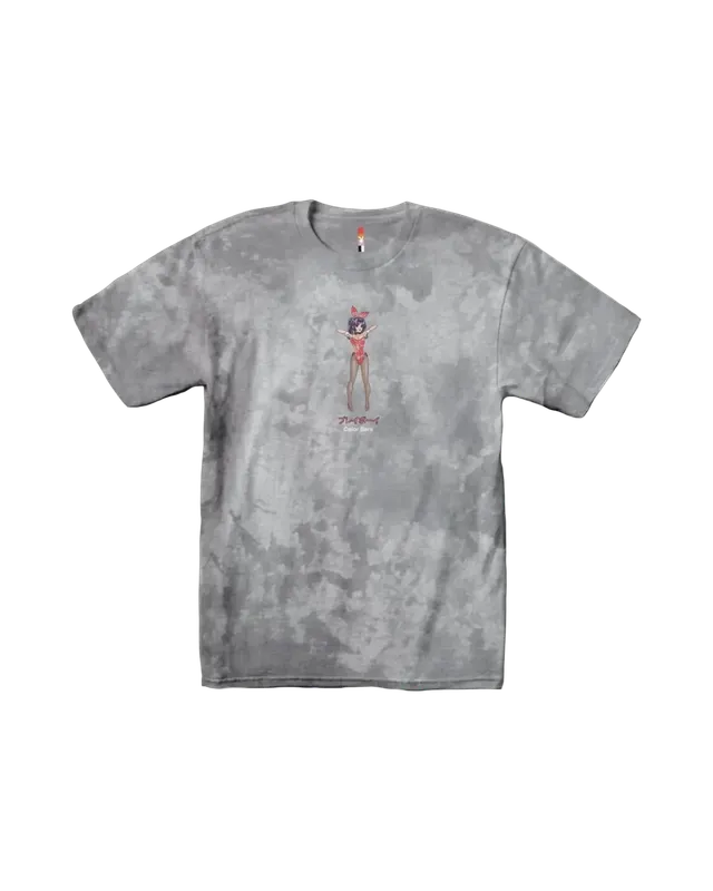 Playboy Tokyo Club Tight Squeeze t-shirt grigia cotone