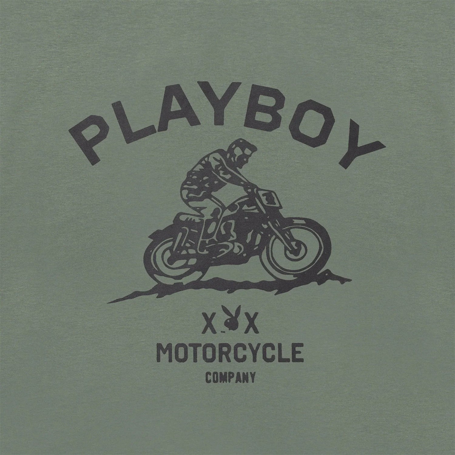 Playboy Motorcycle Company t-shirt cotone nero medio