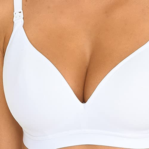 DIM reggiseno allattamento donna bianco coppa morbida 5C