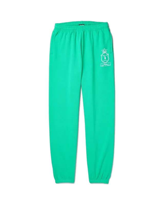 Playboy Beverly Hills pantaloni tuta donna verde rilassati