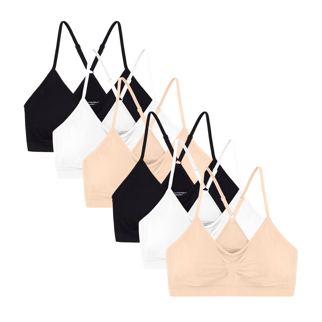 René Rofé Yoga Reggiseno Sportivo Senza Ferretto 6 Pezzi