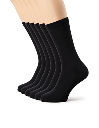 DIM Cotone Calzini Uomo 39-42 6 Paia Grigio Morbido