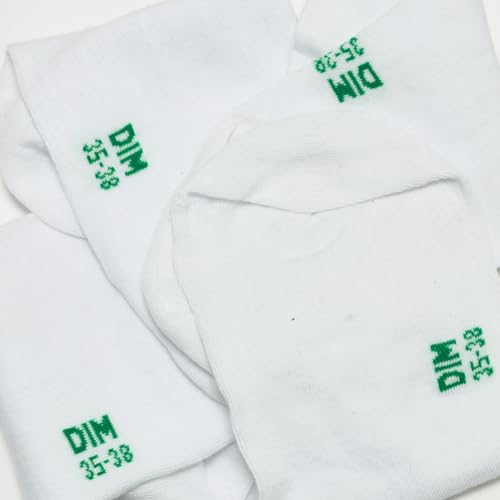 DIM Good Socks calze donna x2 bianco 35-38 cotone