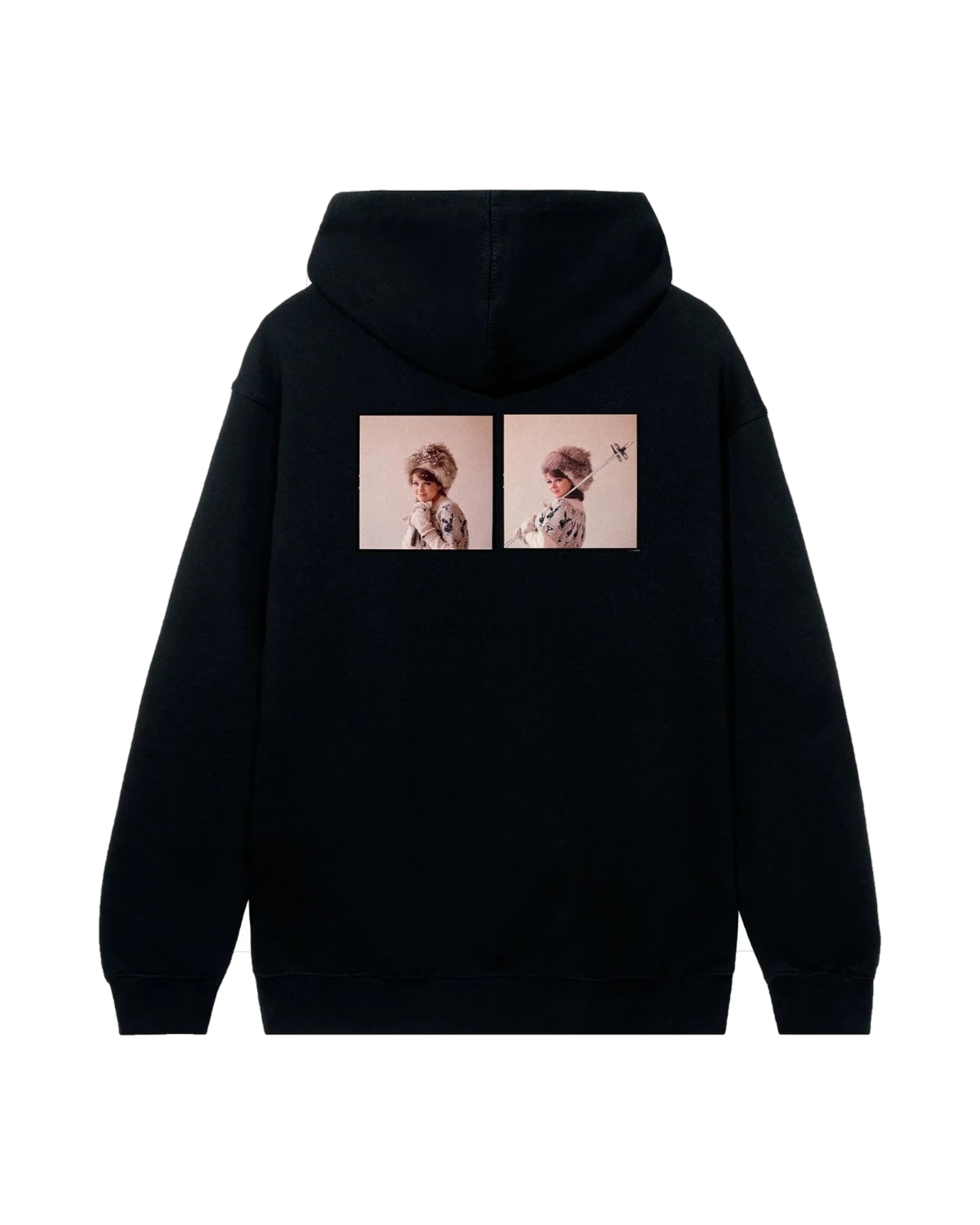 Playboy Sharon Rogers hoodie felpa cappuccio nera cotone