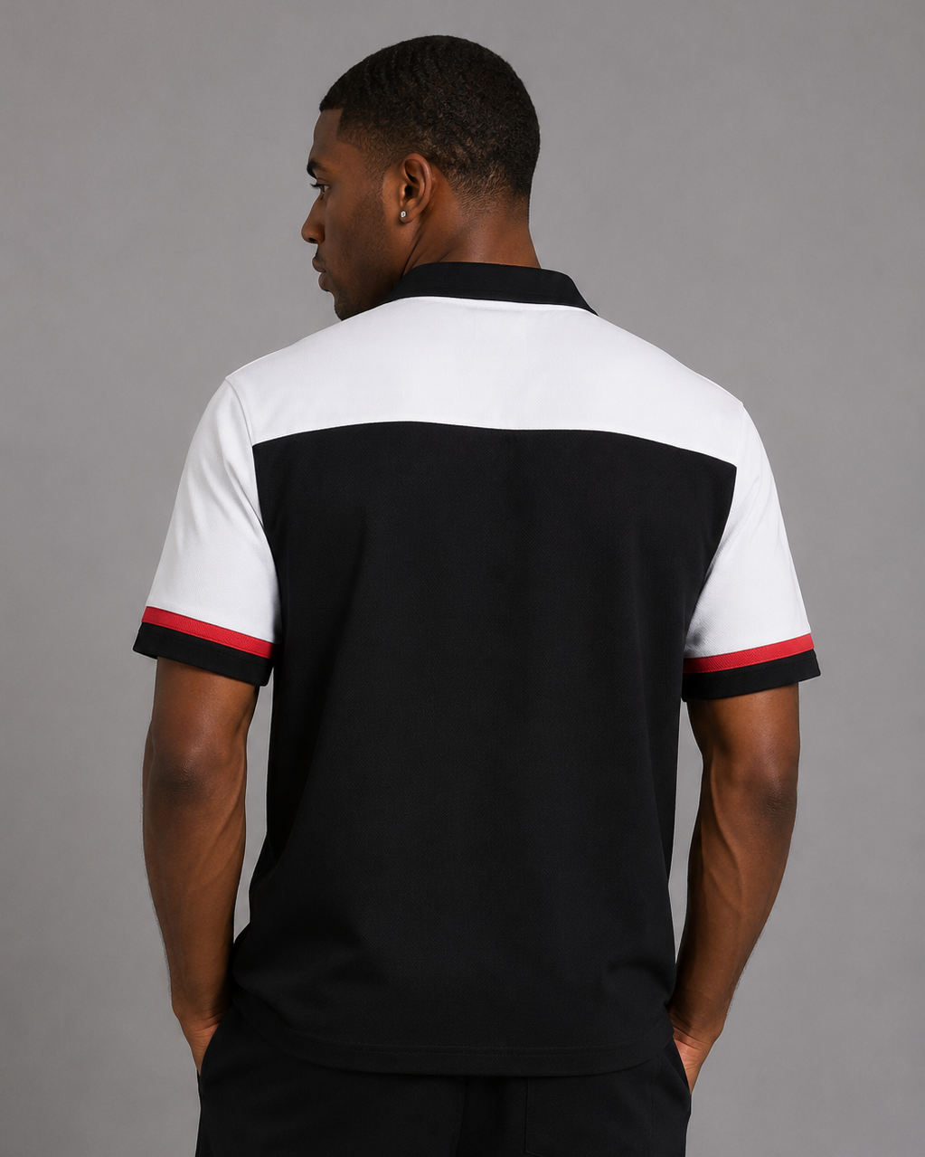 Playboy FC Crest polo jersey bianca football