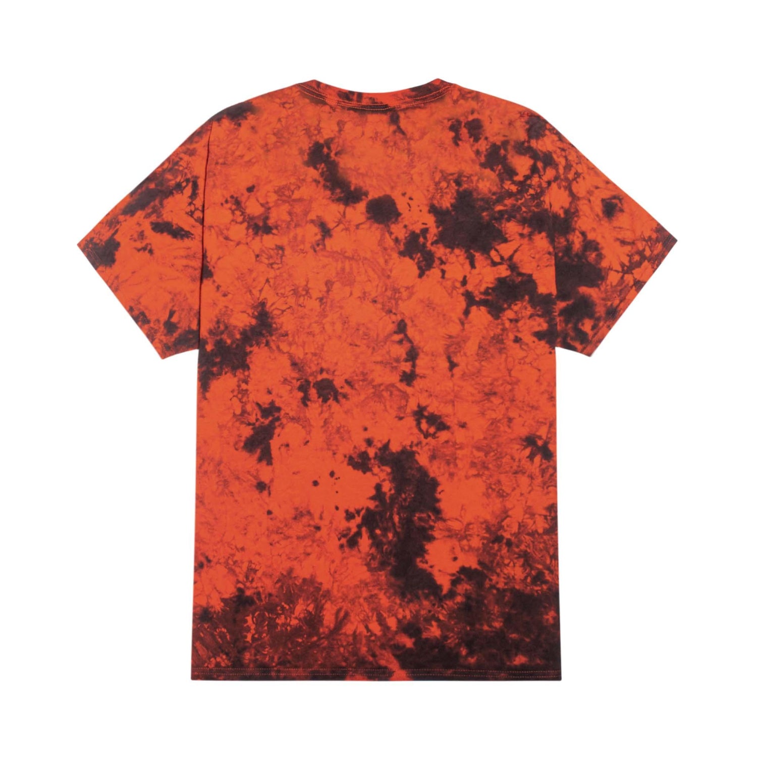 Playboy Big Rabbit Head t-shirt tie dye arancione cotone