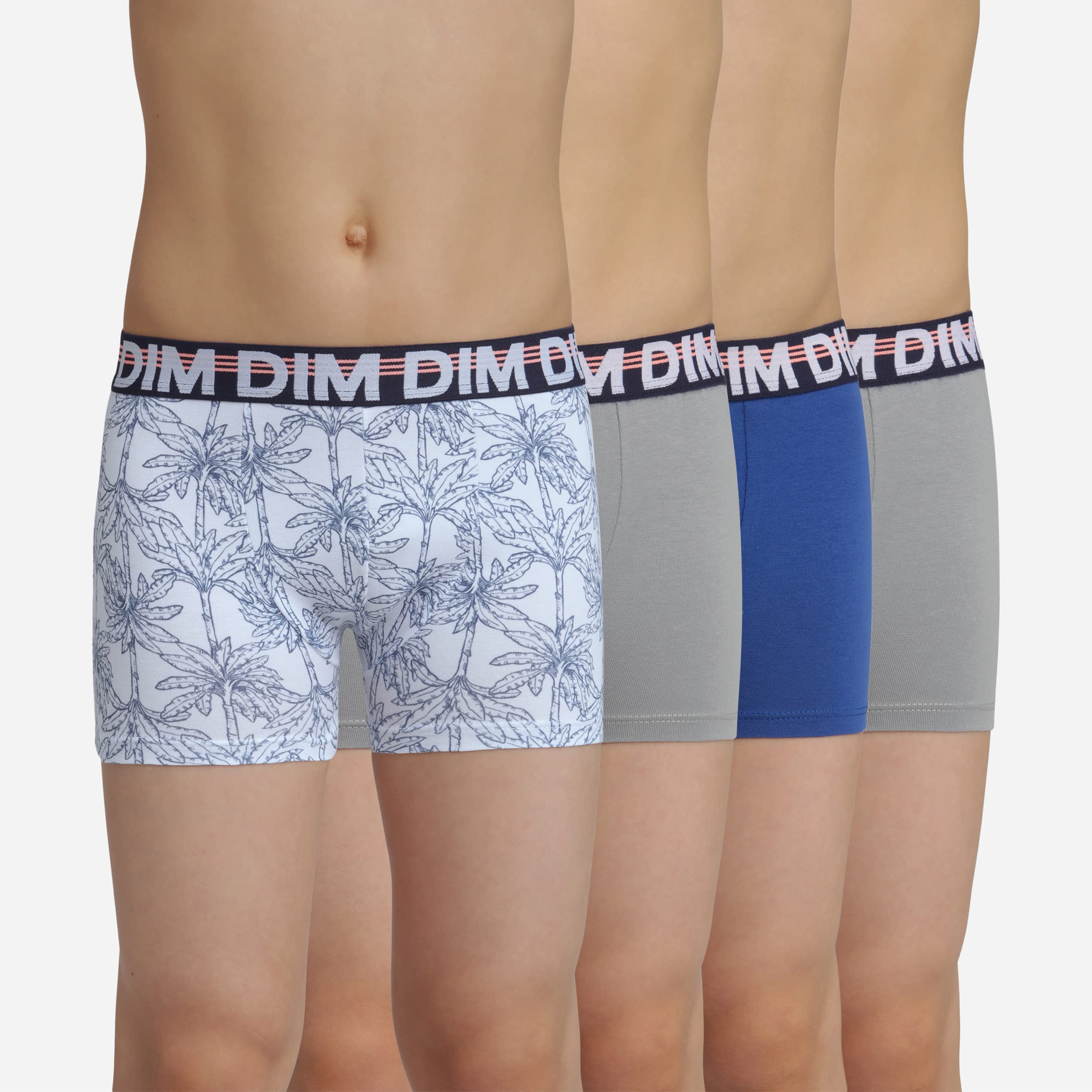 DIM Les Pockets Boxer Ragazzo Cotone (3 Pezzi)