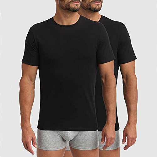 Dim T-shirt uomo maniche corte pacco 2 cotone