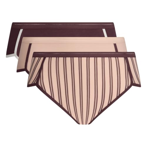DIM Ines de la Fressange Shorty Cotone Slip 3 Pezzi Rosa