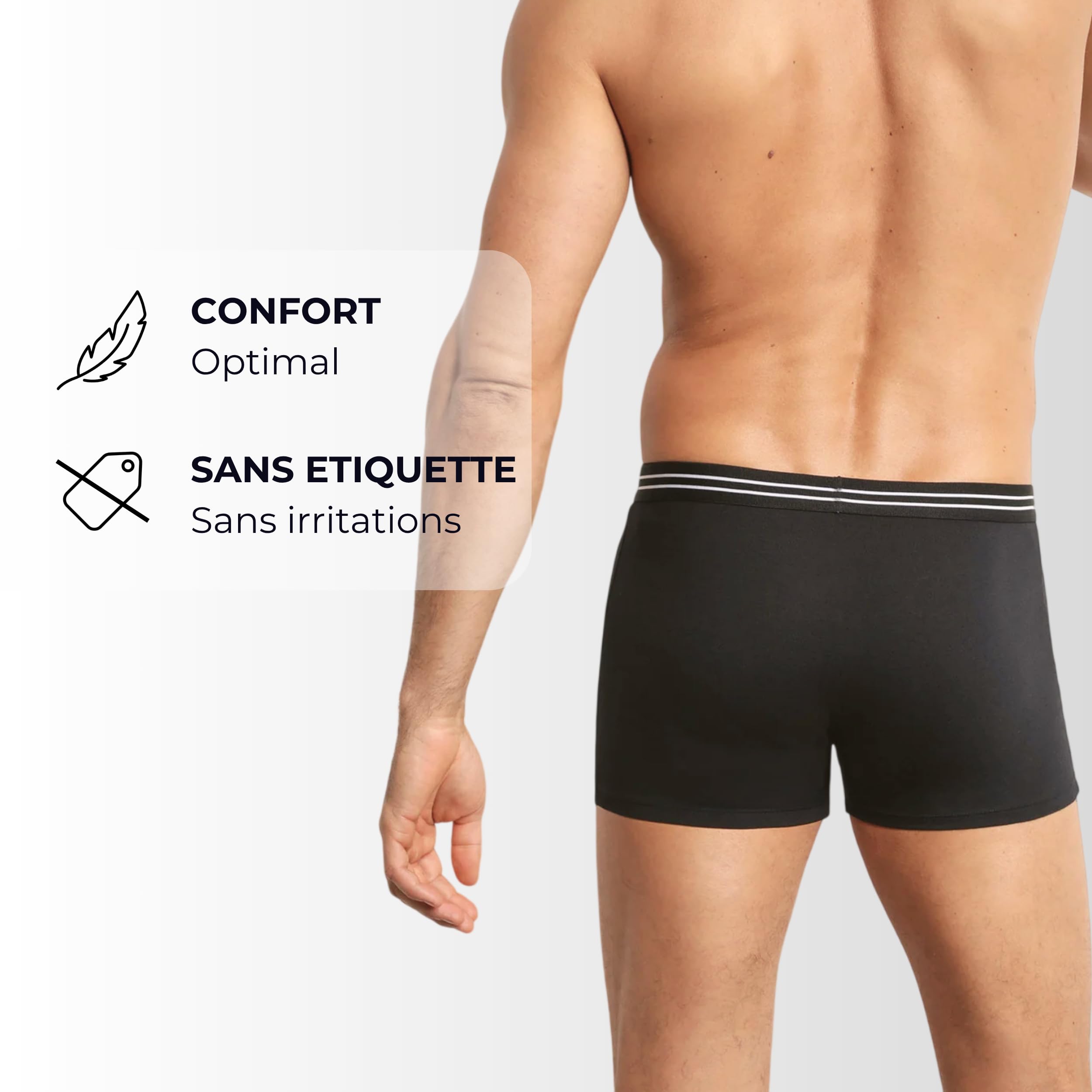 DIM EcoDIM boxer cotone uomo x7 comfort quotidiano