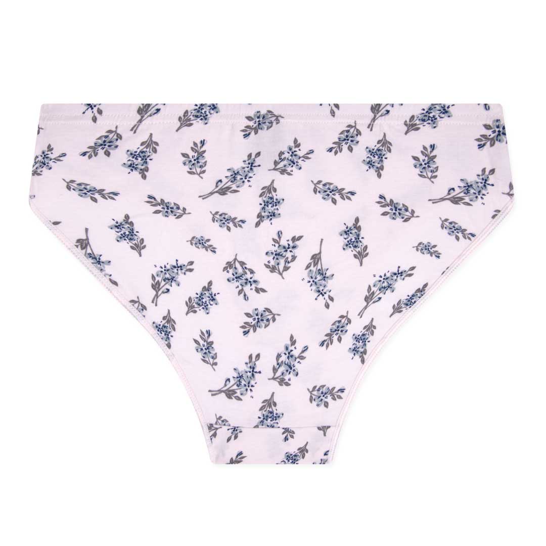 René Rofé Cotton Hi-Cut Slip bianco S