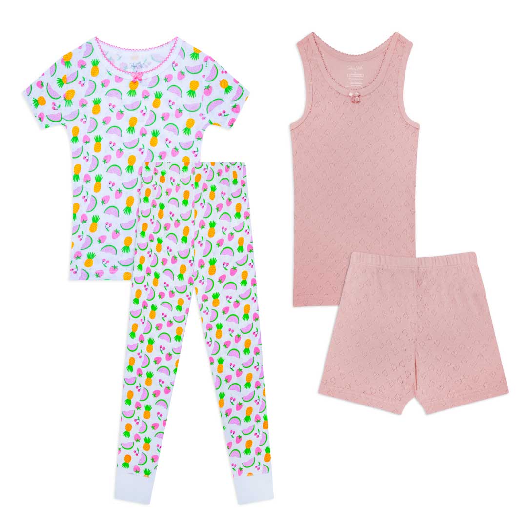 René Rofé Girls Cotton pigiama bambina 2 fantasie