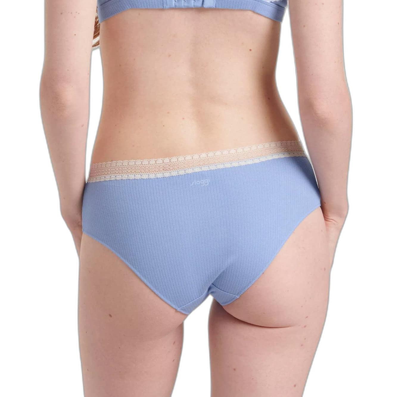 Sloggi Go Ribbed slip hipster riviera 2 pezzi