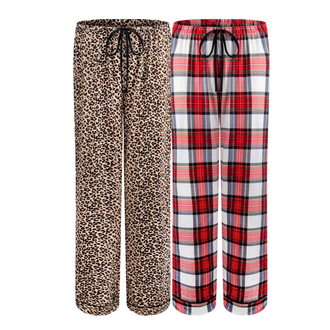 René Rofé Lounge Around Pajama Pants pantalone pigiama 2 pezzi
