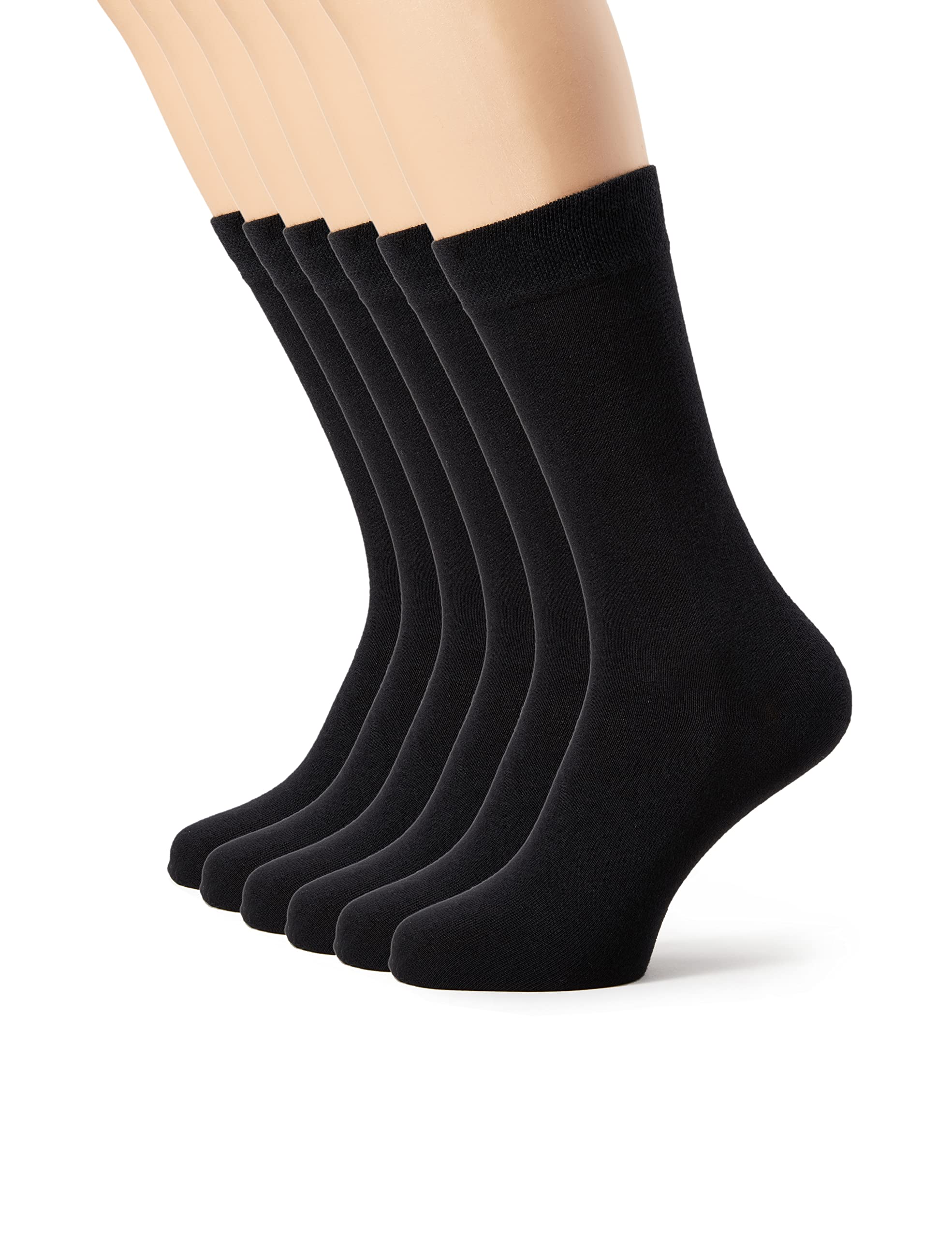 DIM Cotone Calzini Uomo 39-42 6 Paia Grigio Morbido