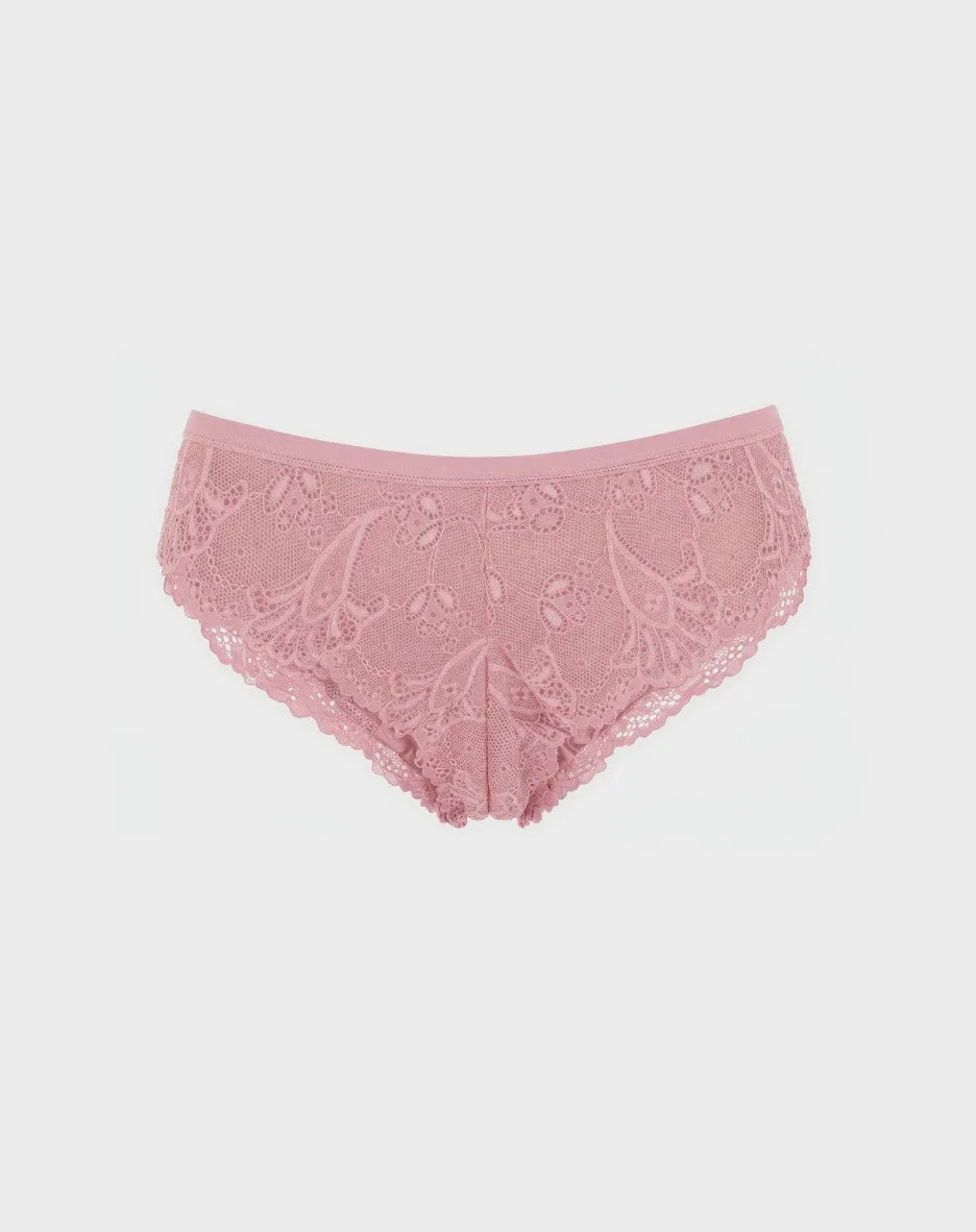René Rofé Cheeky slip pizzo donna vita bassa pacco 10 pezzi
