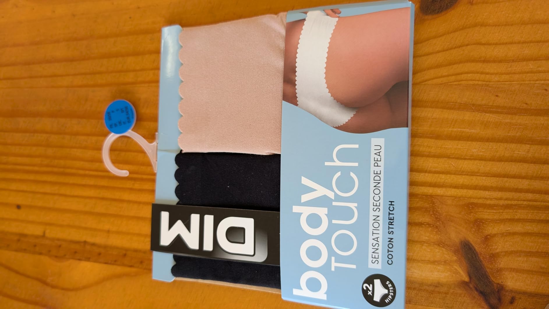 DIM Body Touch slip x2 senza cuciture invisibile