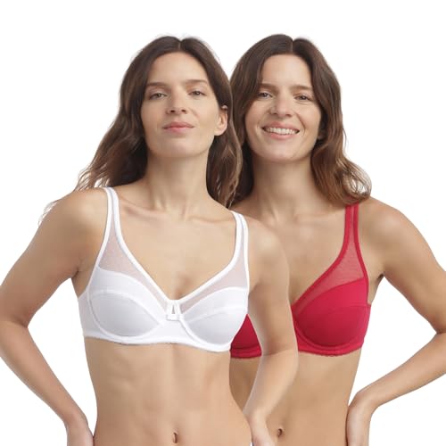DIM Generous Cotone Organico Reggiseno Ferretto x2 3B