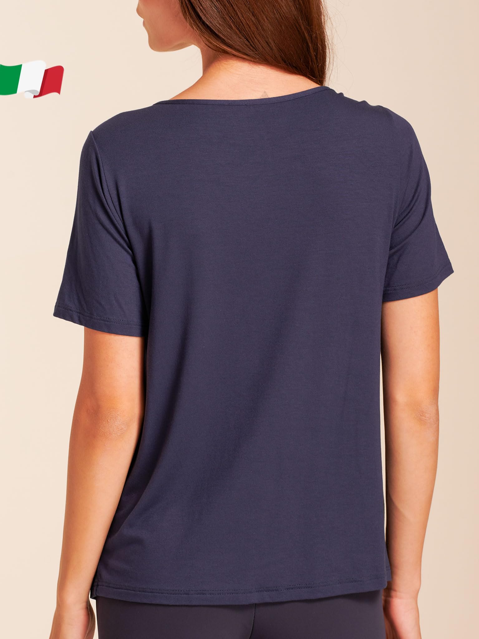 Egi Art. 1755 Maglietta Doppiata Blu S-M